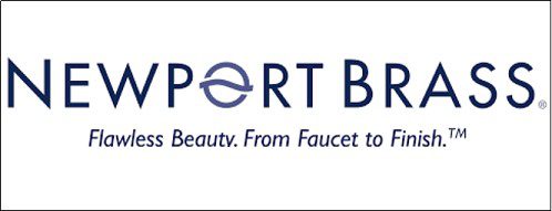 Newport-Brass-1 Newport Brass logo with the tagline "Flawless Beauty. From Faucet to Finish™" beneath the name.